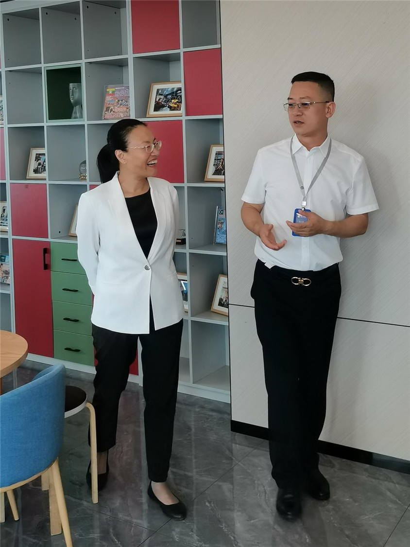 区辅导莅临领导，合作助力自贸港
